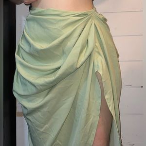 Long Skirt With Slit